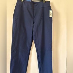 Crown & Ivy slip-on stretch ankle pants